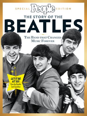 cover image of PEOPLE the Story of the Beatles